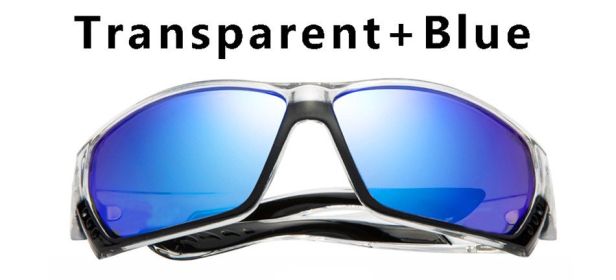 580P Tuna Alley Polarized Sunglasses Men Square Sunglasses For Men Fishing Eyewear Male Driving Sunglasses Oculos Travel Eyewear (Frame Color: Without Packing, Lenses Color: C11)